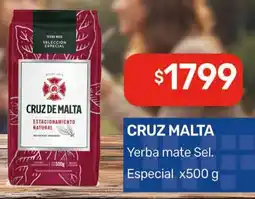 Nini Mayorista Cruz malta yerba mate sel. especial oferta