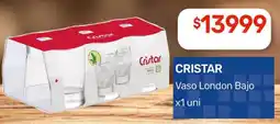 Nini Mayorista Cristar vaso london bajo oferta