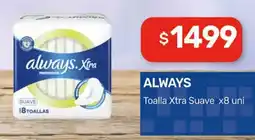 Nini Mayorista Always toalla xtra suave oferta