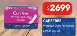 Nini Mayorista Carefree protector diario protección largos oferta
