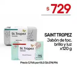 Nini Mayorista Saint tropez jabón de toc. brillo y luz oferta