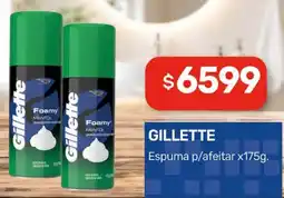 Nini Mayorista Gillette espuma p/afeitar oferta