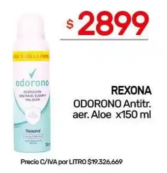 Rexona odorono antitr. aer. aloe