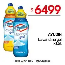 Nini Mayorista Ayudin lavandina gel oferta
