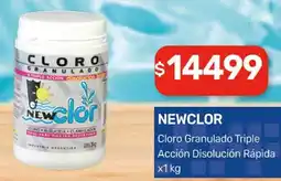 Nini Mayorista Newclor cloro granulado triple oferta