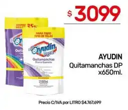 Nini Mayorista Ayudin quitamanchas oferta