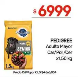 Nini Mayorista Pedigree adulto mayor car/poll/cer oferta