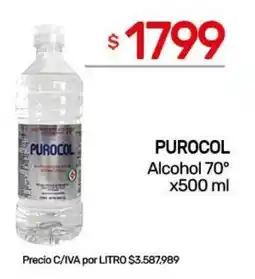 Nini Mayorista Purocol alcohol 70° oferta