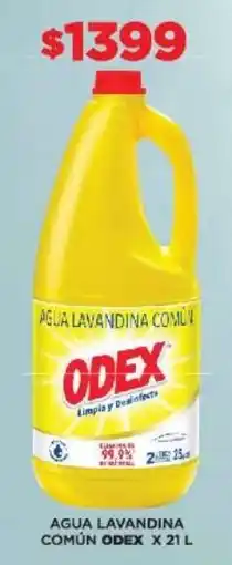 Nini Mayorista Odex agua lavandina común oferta
