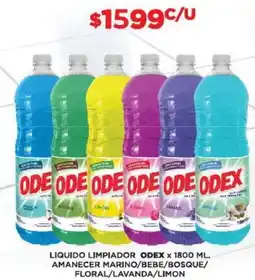 Nini Mayorista Liquido limpiador odex x amanecer marino/bebe/bosque/ floral/lavanda/limon oferta