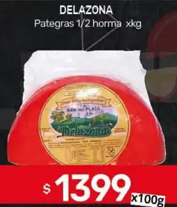 Nini Mayorista Delazona pategras 1/2 horma oferta