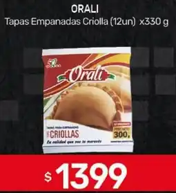 Nini Mayorista Orali tapas empanadas criolla oferta