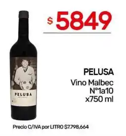 Nini Mayorista Pelusa vino malbec oferta