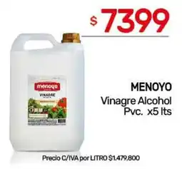 Nini Mayorista Menoyo vinagre alcohol oferta