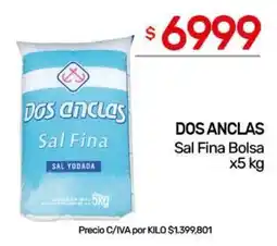 Nini Mayorista Dos anclas sal fina oferta