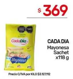 Nini Mayorista Cada dia mayonesa sachet oferta