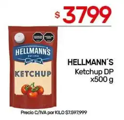 Nini Mayorista Hellmann's ketchup oferta