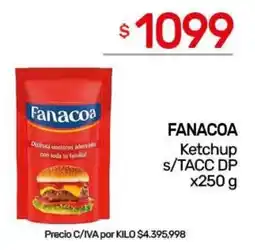 Nini Mayorista Fanacoa ketchup oferta