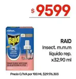 Nini Mayorista Raid insect. m.m.m. líquido rep. oferta