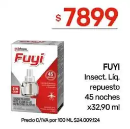 Nini Mayorista Fuyi insect. l. q. repuesto oferta