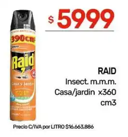 Nini Mayorista Raid insect. m.m.m. oferta