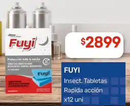 Nini Mayorista Fuyi insect. tabletas oferta