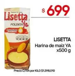 Nini Mayorista Lisetta harina de maiz ya oferta
