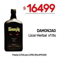 Nini Mayorista Damonjag licor herbal oferta