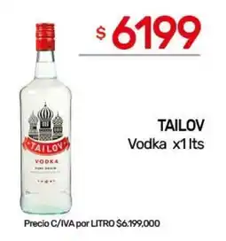 Nini Mayorista Tailov vodka oferta