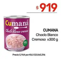Nini Mayorista Cumaná choclo blanco cremoso oferta