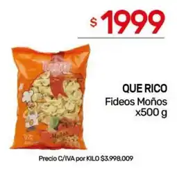 Nini Mayorista Que rico fideos moños oferta
