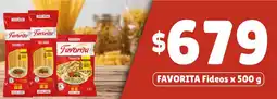 Nini Mayorista Favorita fideos oferta