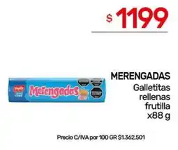 Nini Mayorista Merengadas galletitas rellenas frutilla oferta