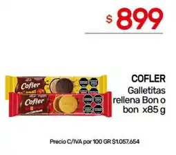 Nini Mayorista Cofler galletitas rellena bon o bon oferta