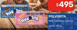 Nini Mayorista Polvorita mini galletitas rellenas oferta