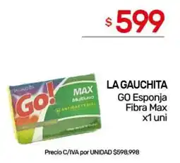 Nini Mayorista La gauchita go esponja fibra max oferta