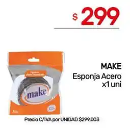 Nini Mayorista Make esponja acero oferta