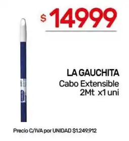 Nini Mayorista La gauchita cabo extensible oferta