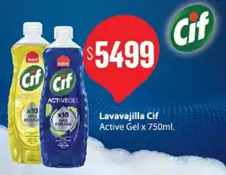 Nini Mayorista Cif lavavajilla active gel oferta