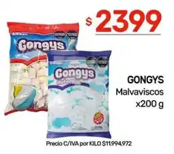 Nini Mayorista Gongys malvaviscos oferta