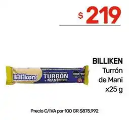 Nini Mayorista Billiken turrón de mani oferta