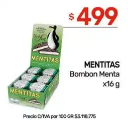 Nini Mayorista Mentitas bombon menta oferta