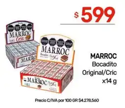 Nini Mayorista Marroc bocadito original/cric oferta