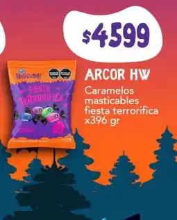Nini Mayorista Arcor hw caramelos masticables fiesta terrorifica oferta