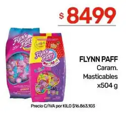 Nini Mayorista Flynn paff caram. masticables oferta
