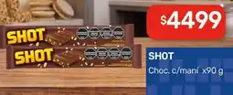Nini Mayorista Shot choc. c/maní oferta
