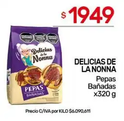 Nini Mayorista Delicias de la Nonna pepas bañadas oferta