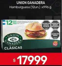 Nini Mayorista Union ganadera hamburguesa oferta