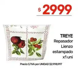Nini Mayorista Treye repasador lienzo estampado oferta