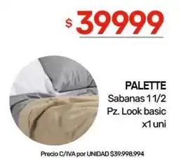 Nini Mayorista Palette sabanas 11/2 oferta